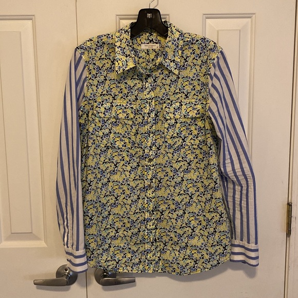 Equipment Two Print Button Down - Size Small - Picture 5 of 6